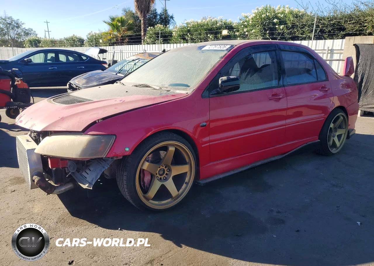2003 Mitsubishi Lancer Evolution VIN:JA3AH86F23U116688 - 1
