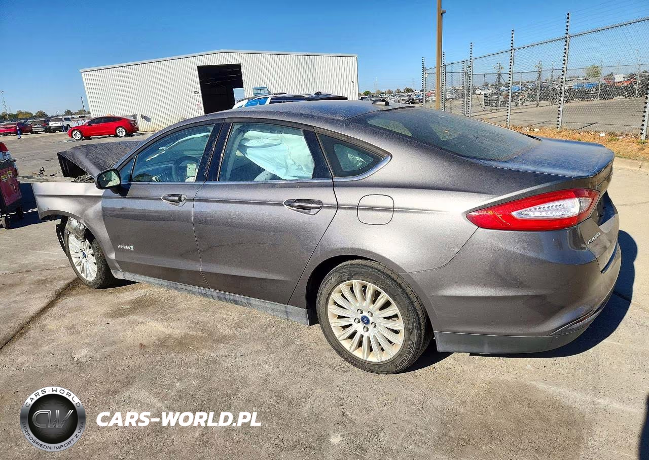 2014 Ford Fusion S Hybrid VIN:3FA6P0UU7ER276076 - 2
