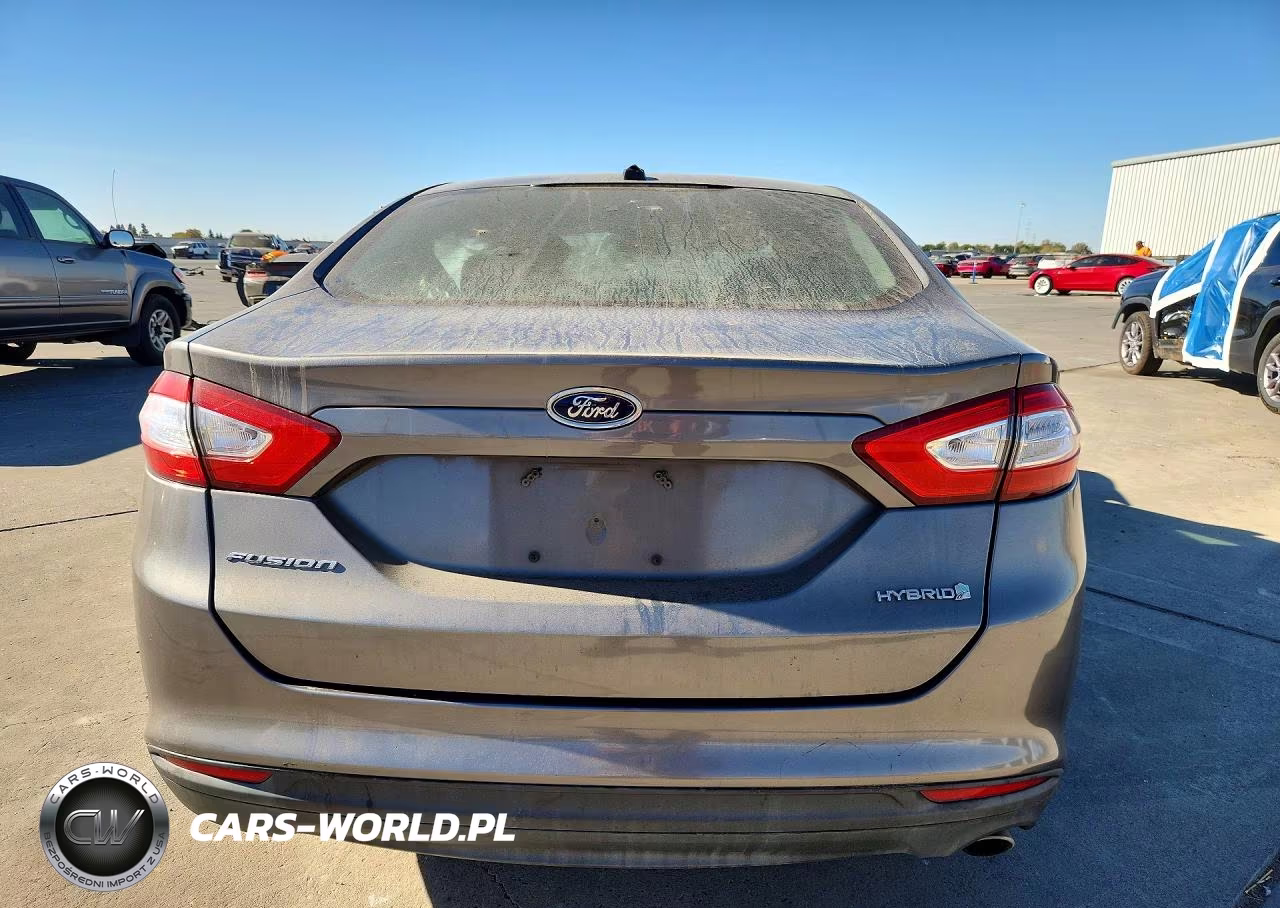 2014 Ford Fusion S Hybrid VIN:3FA6P0UU7ER276076 - 6