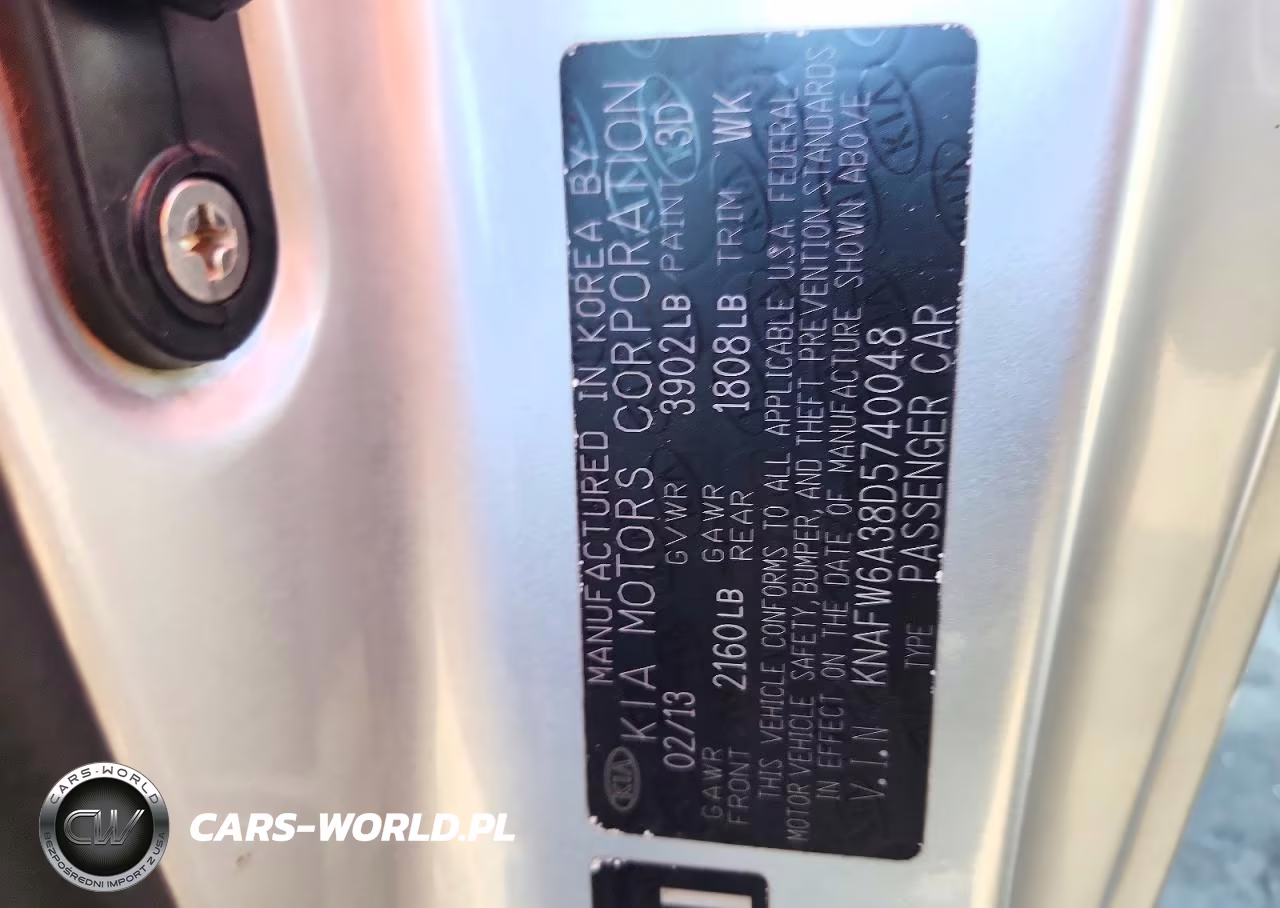 2013 Kia Forte Koup Sx VIN:KNAFW6A38D5740048 - 12