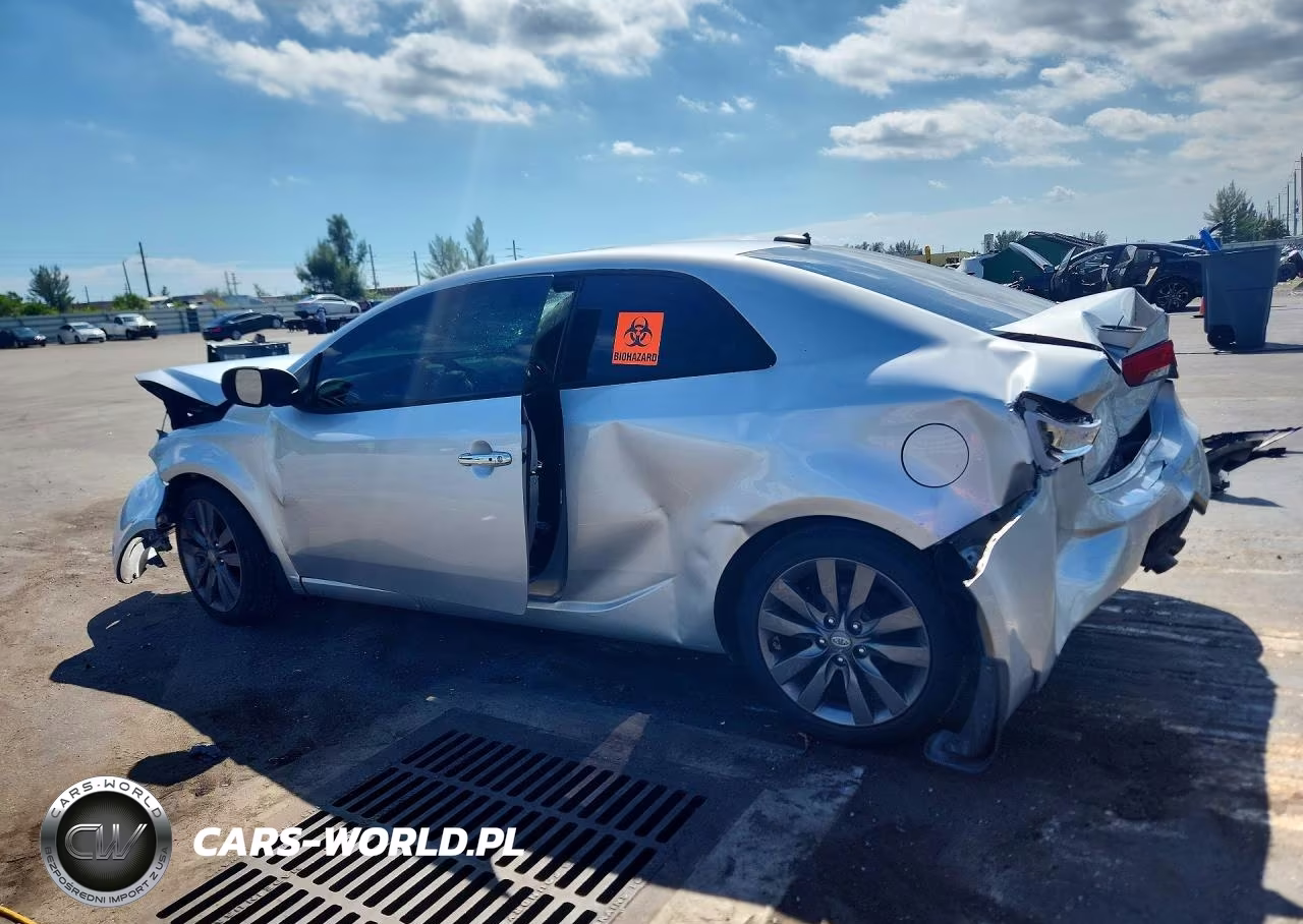 2013 Kia Forte Koup Sx VIN:KNAFW6A38D5740048 - 2