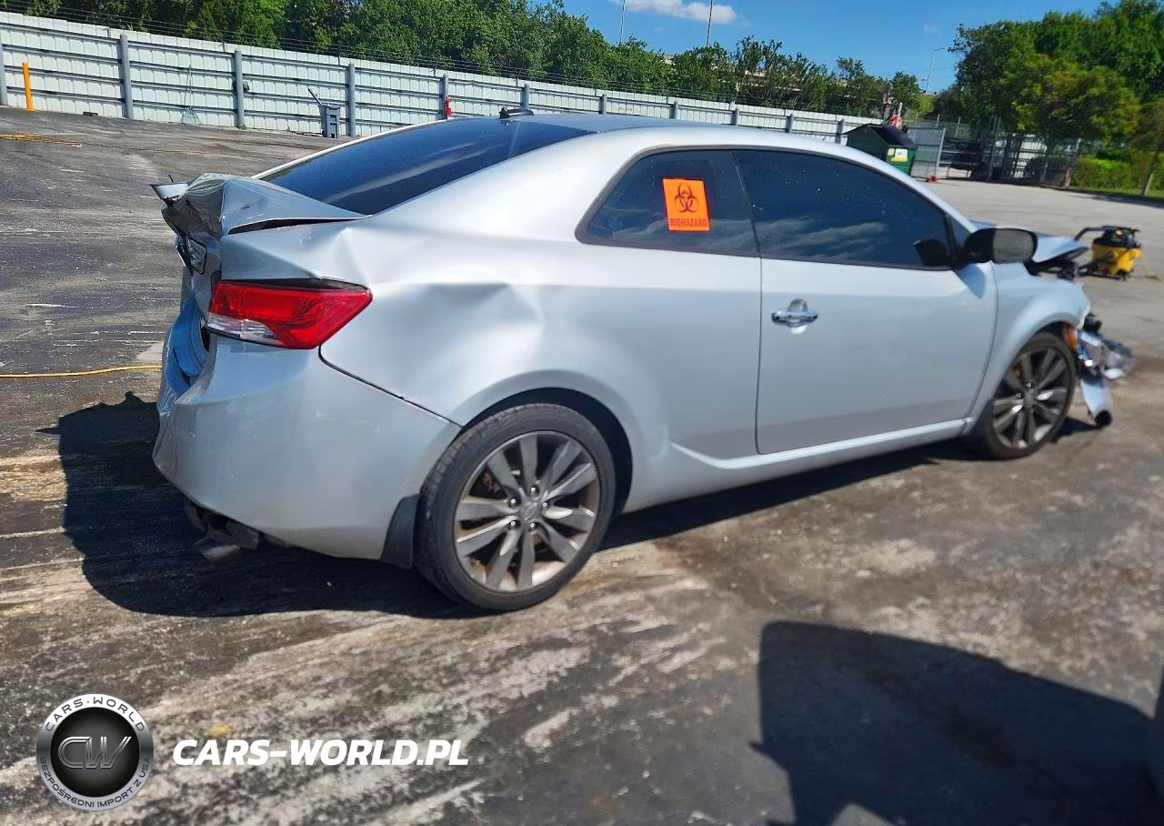 2013 Kia Forte Koup Sx VIN:KNAFW6A38D5740048 - 3