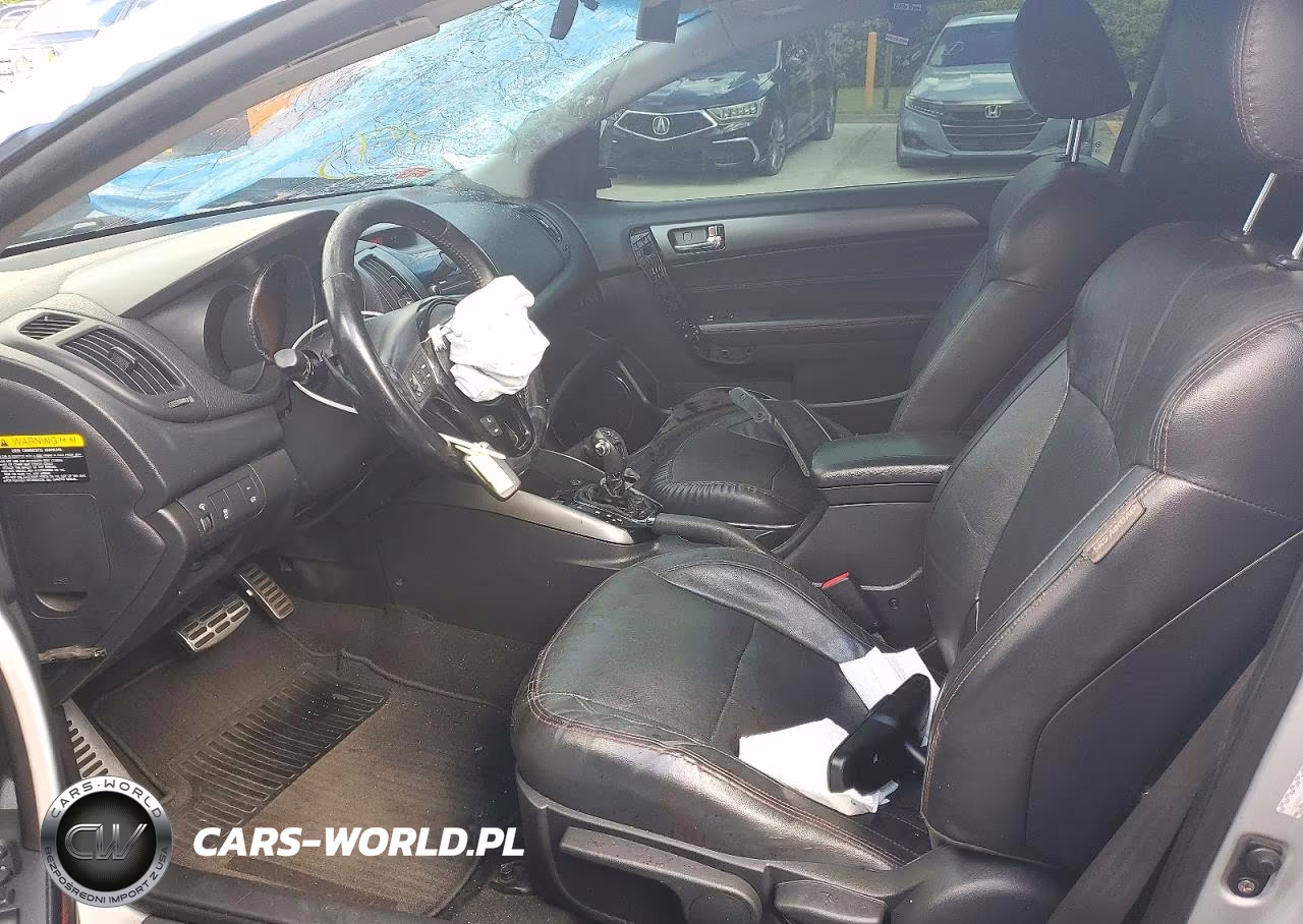 2013 Kia Forte Koup Sx VIN:KNAFW6A38D5740048 - 7