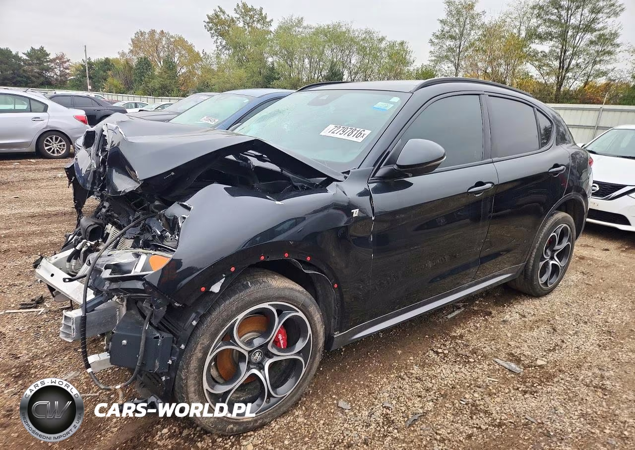 2023 Alfa Romeo Stelvio Ti VIN:ZASPAKBN1P7D54389 - 1