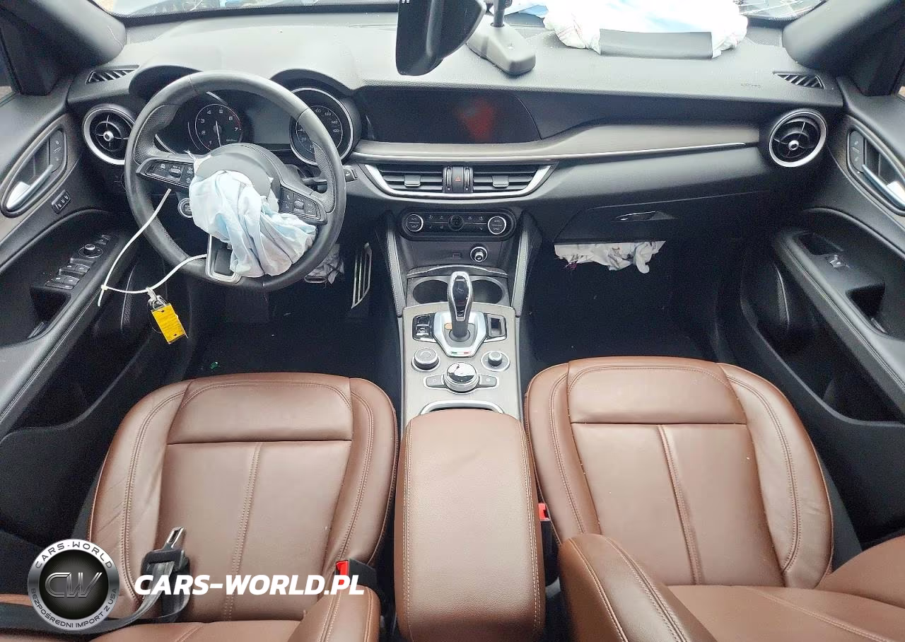 2023 Alfa Romeo Stelvio Ti VIN:ZASPAKBN1P7D54389 - 8