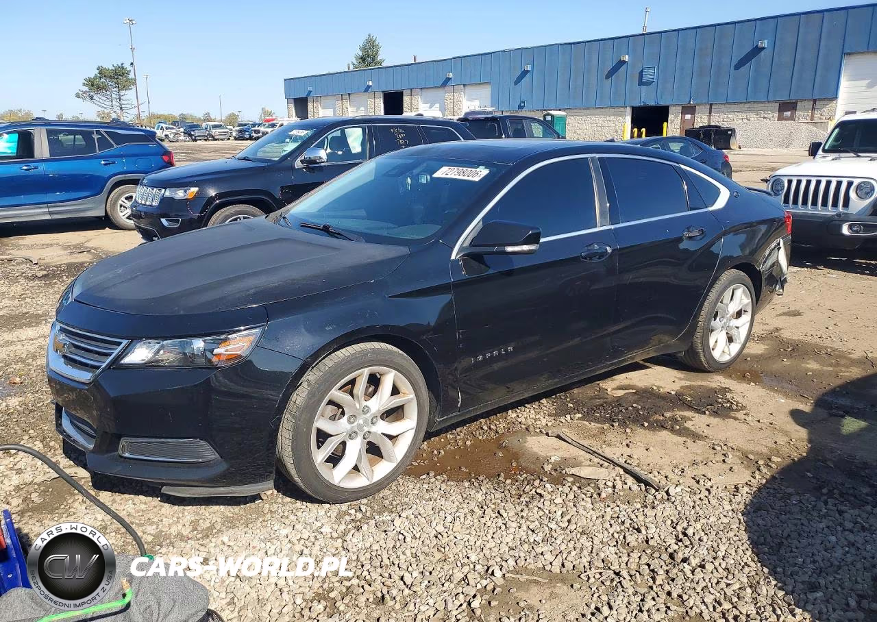2014 Chevrolet Impala Lt VIN:1G1125S38EU107468 - 1