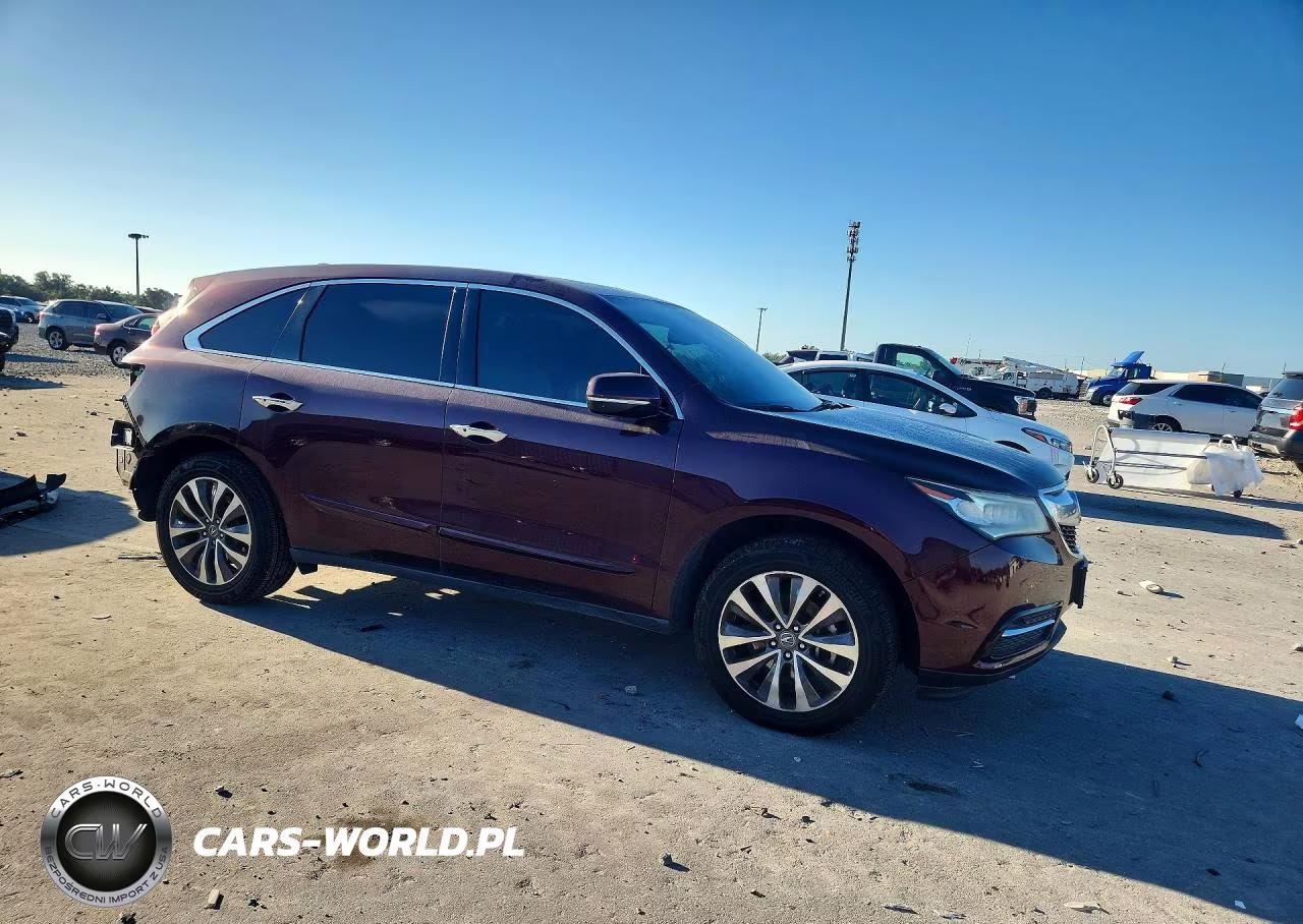 2015 Acura Mdx Technology VIN:5FRYD3H46FB012775 - 4