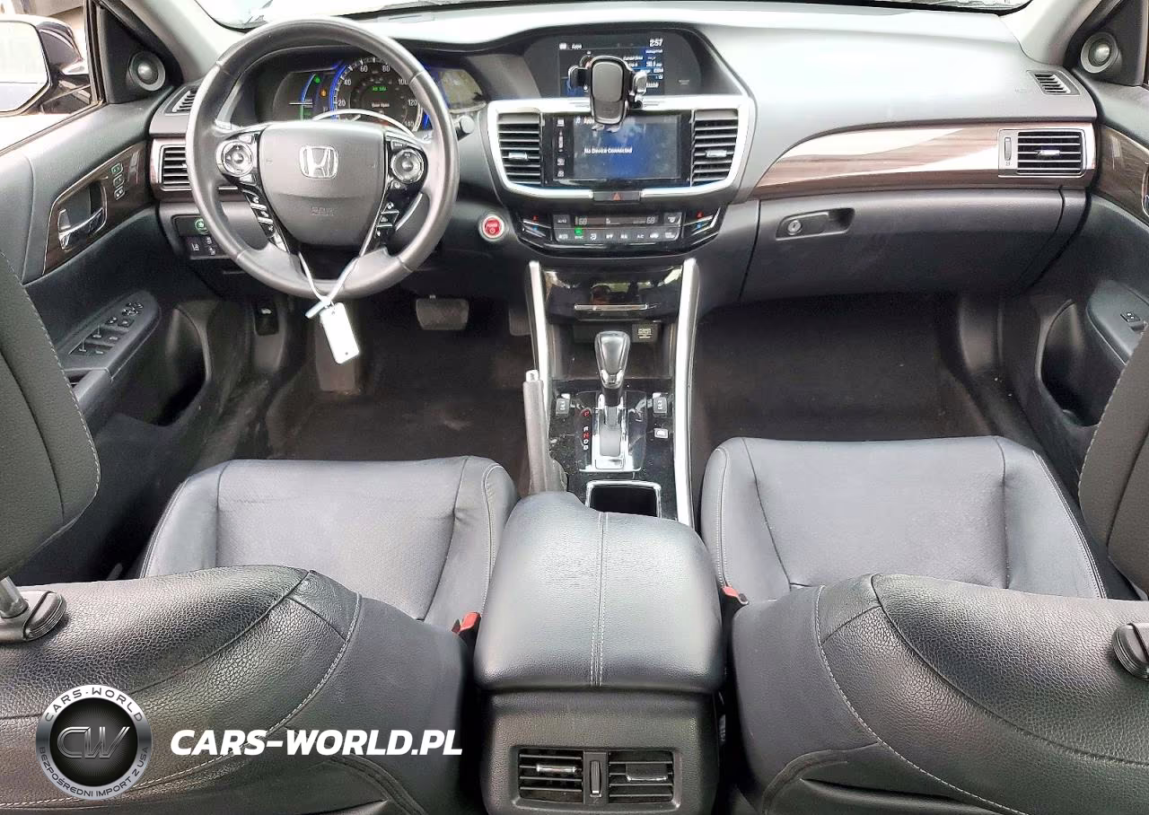 2017 Honda Accord Hybrid Exl VIN:JHMCR6F55HC026921 - 8
