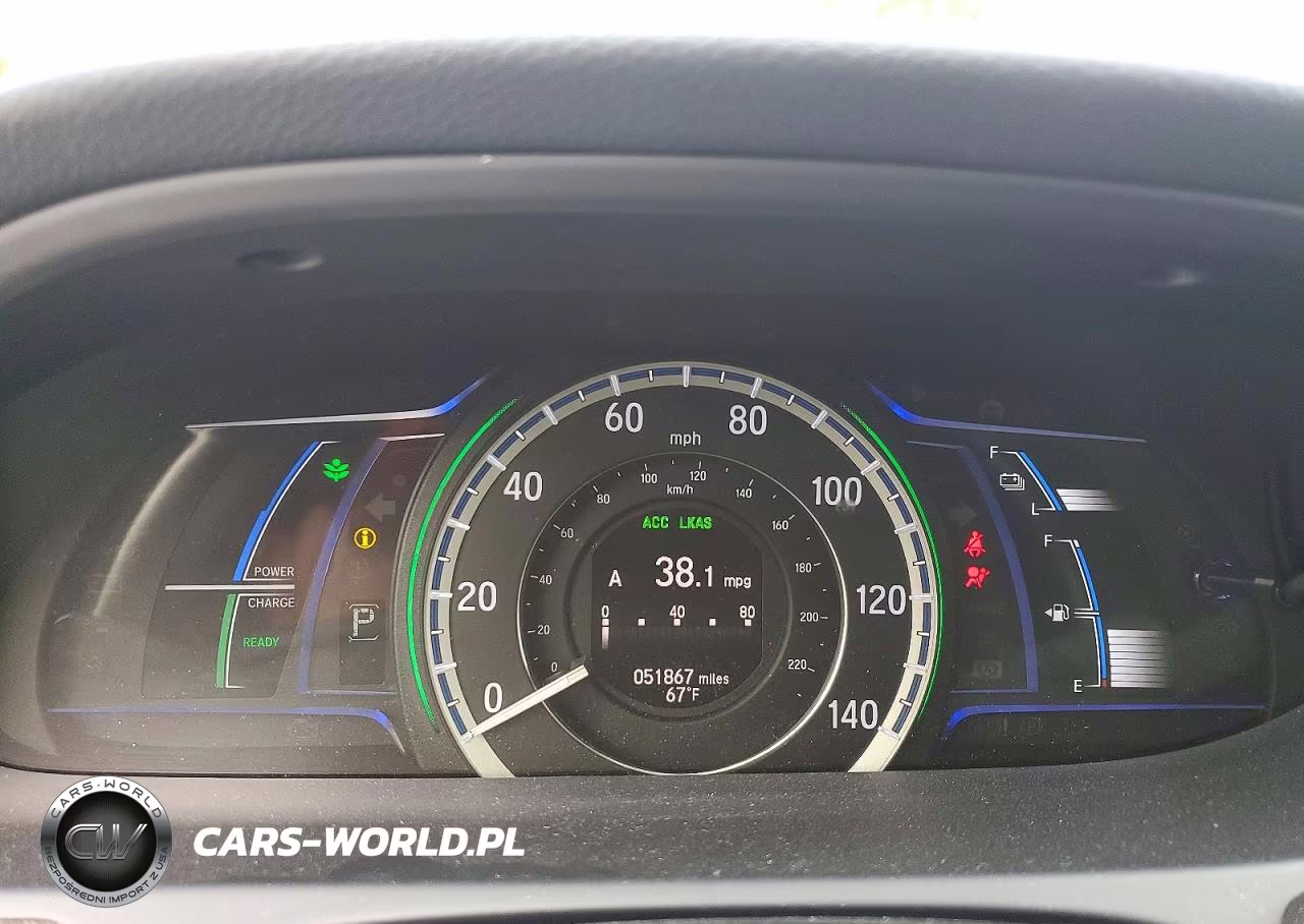 2017 Honda Accord Hybrid Exl VIN:JHMCR6F55HC026921 - 9