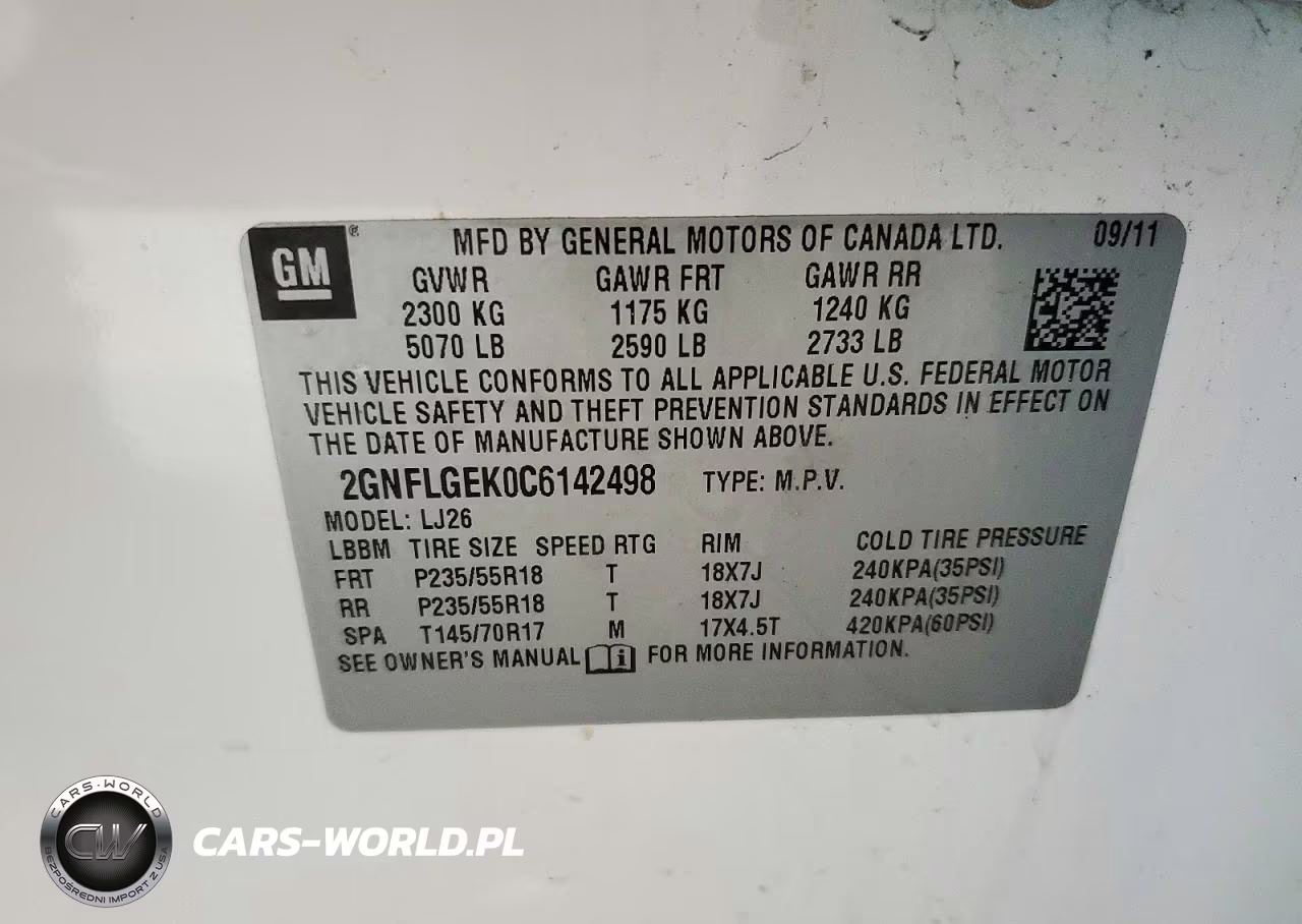 2012 Chevrolet Equinox Ltz VIN:2GNFLGEK0C6142498 - 13