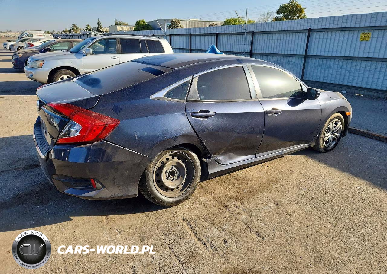2017 Honda Civic Lx VIN:19XFC2F69HE205991 - 3