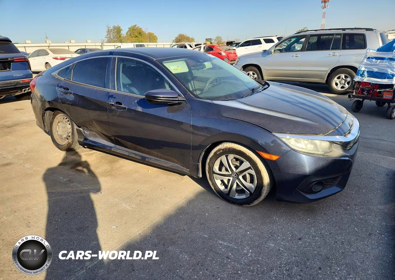 2017 Honda Civic Lx VIN:19XFC2F69HE205991 - 4
