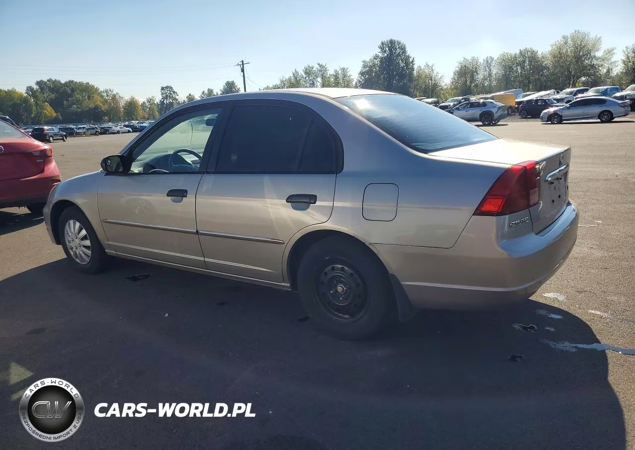 2001 Honda Civic Lx VIN:1HGES16511L006982 - 2