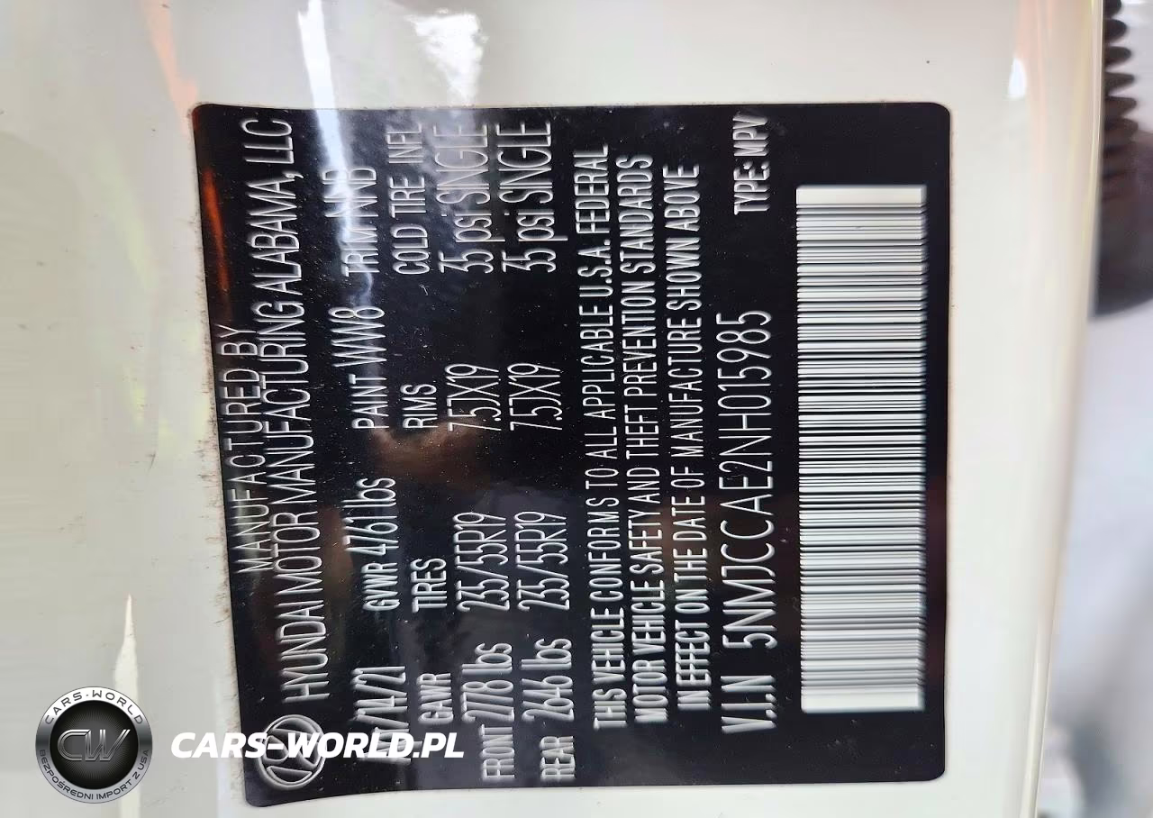 2022 Hyundai Tucson Sel VIN:5NMJCCAE2NH015985 - 14