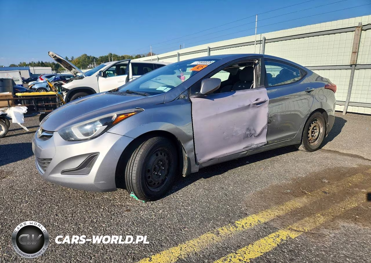 2016 Hyundai Elantra Se VIN:KMHDH4AE1GU486165 - 1