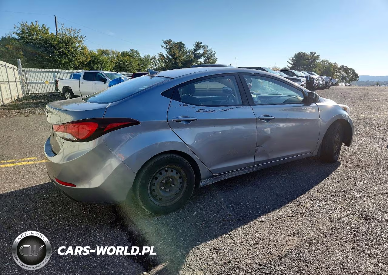 2016 Hyundai Elantra Se VIN:KMHDH4AE1GU486165 - 3