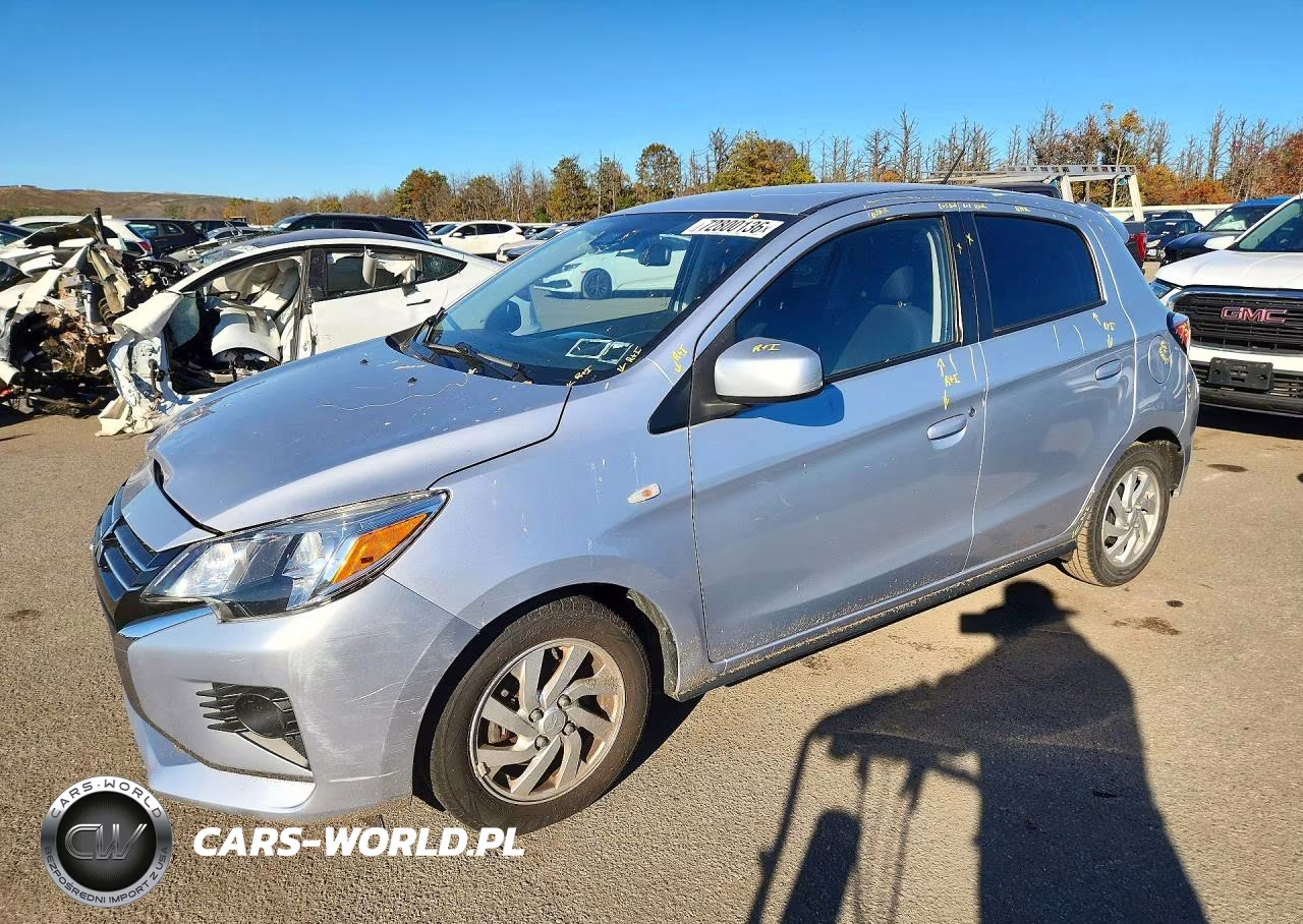 2021 Mitsubishi Mirage Es VIN:ML32AUHJ9MH008652 - 1