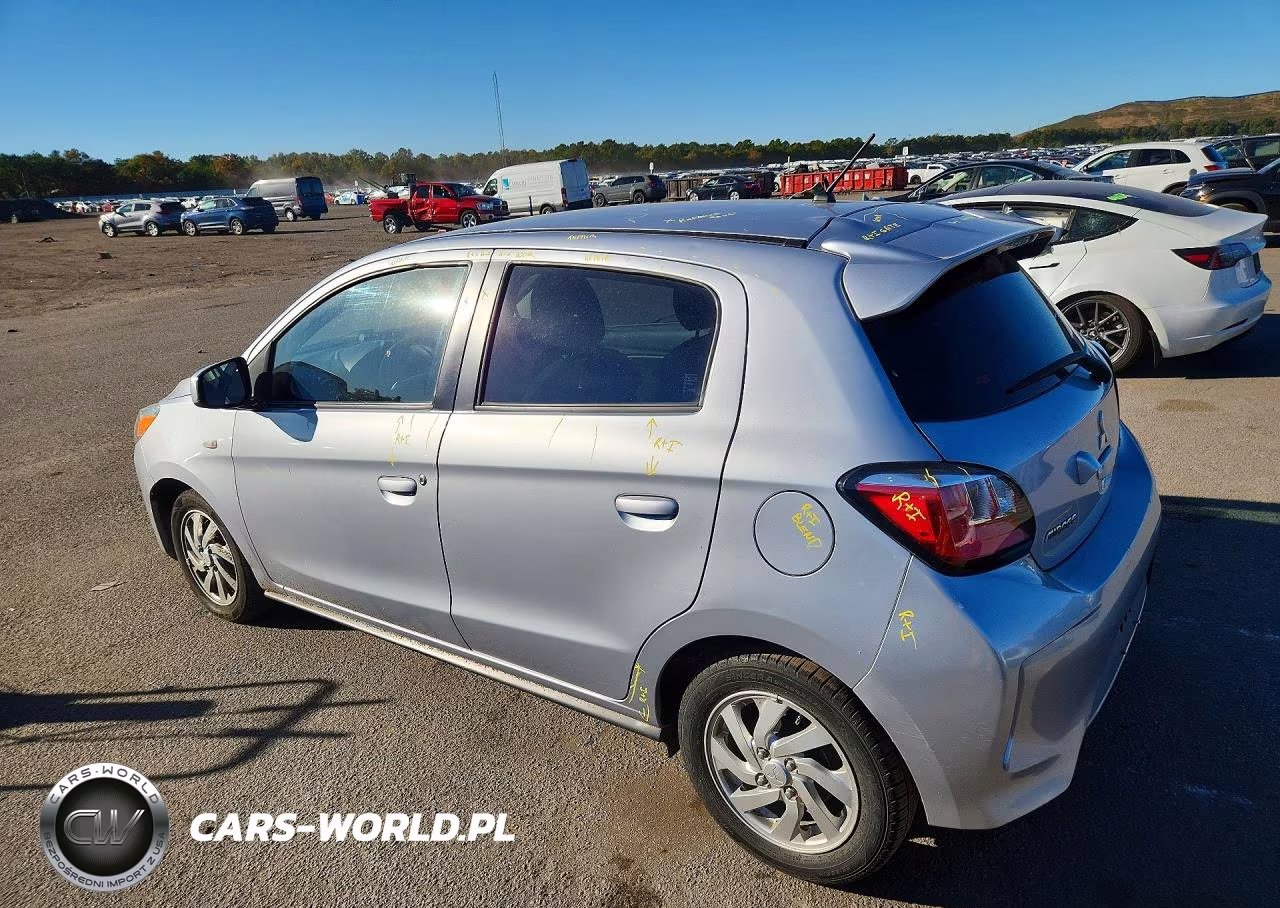 2021 Mitsubishi Mirage Es VIN:ML32AUHJ9MH008652 - 2