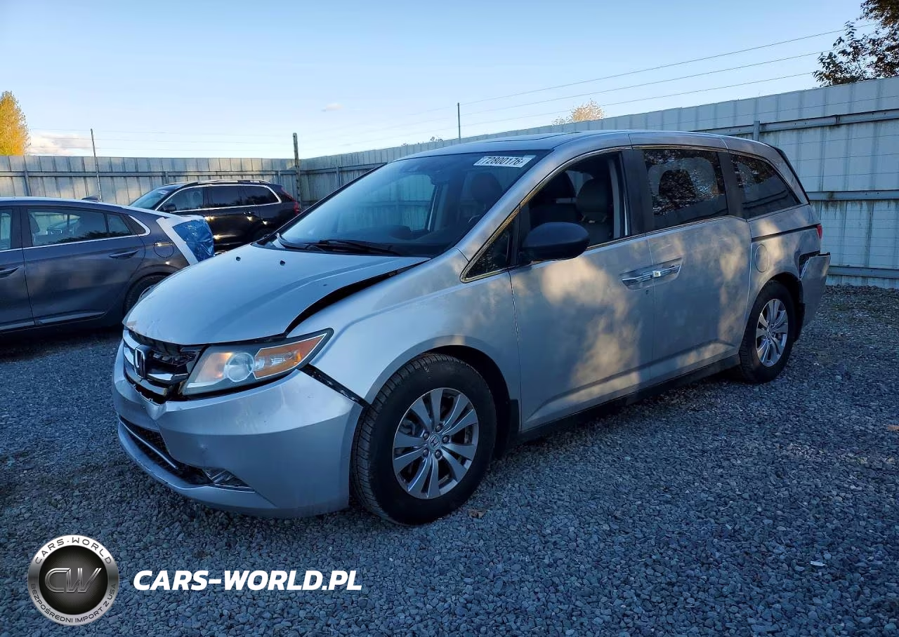 2014 Honda Odyssey Exl VIN:5FNRL5H61EB063251 - 1