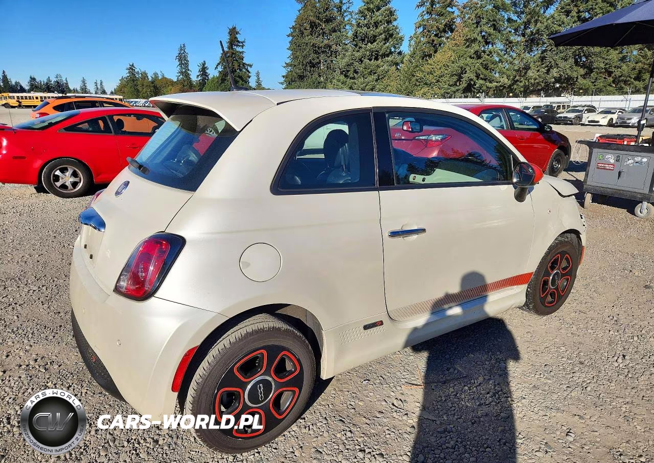 2013 Fiat 500 Electric VIN:3C3CFFGE3DT740252 - 3