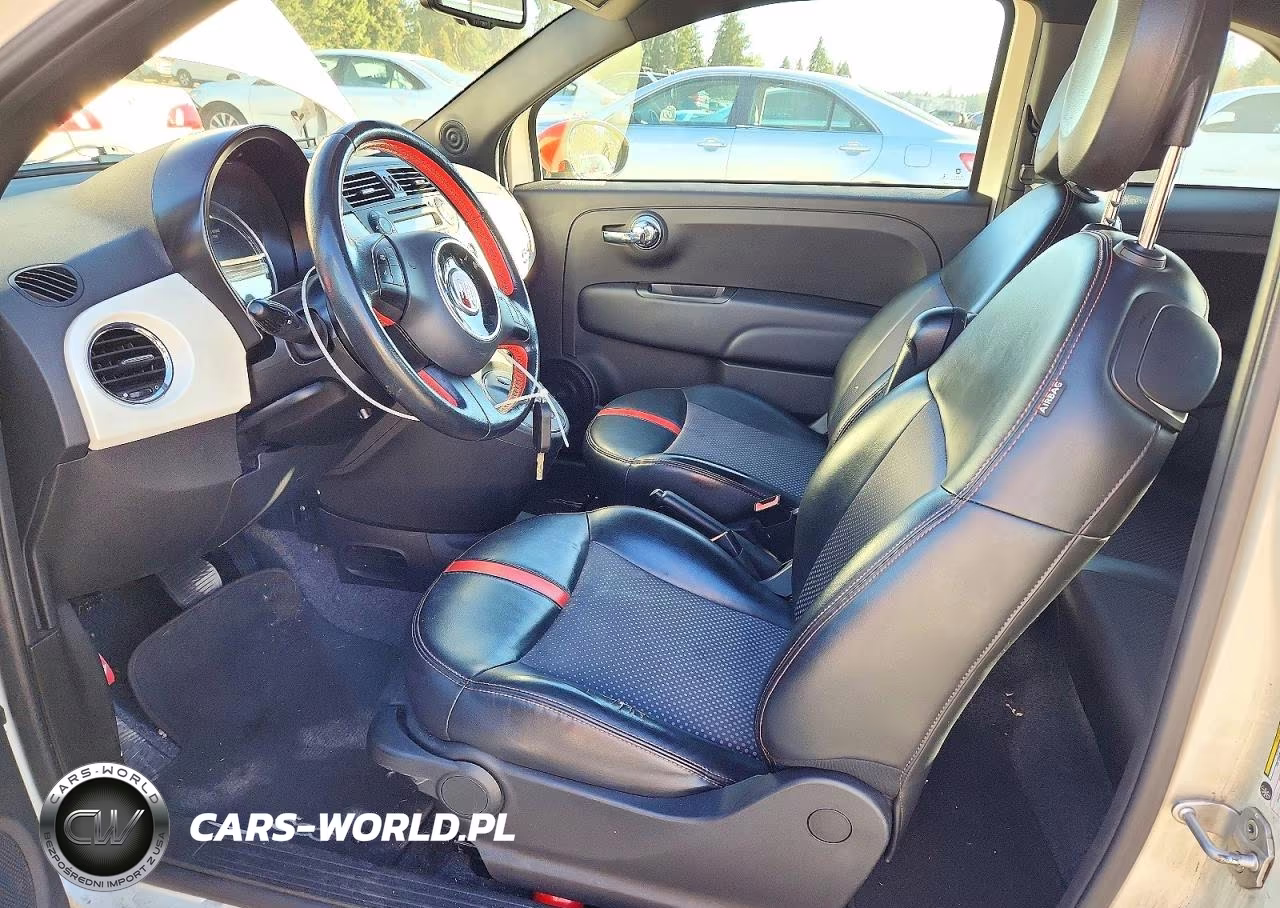 2013 Fiat 500 Electric VIN:3C3CFFGE3DT740252 - 7