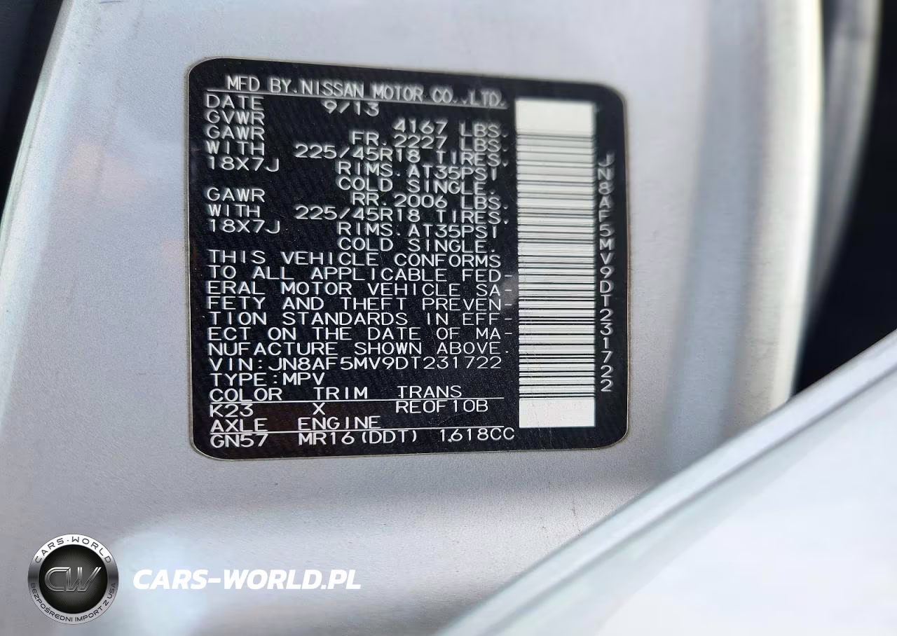 2013 Nissan Juke S VIN:JN8AF5MV9DT231722 - 12