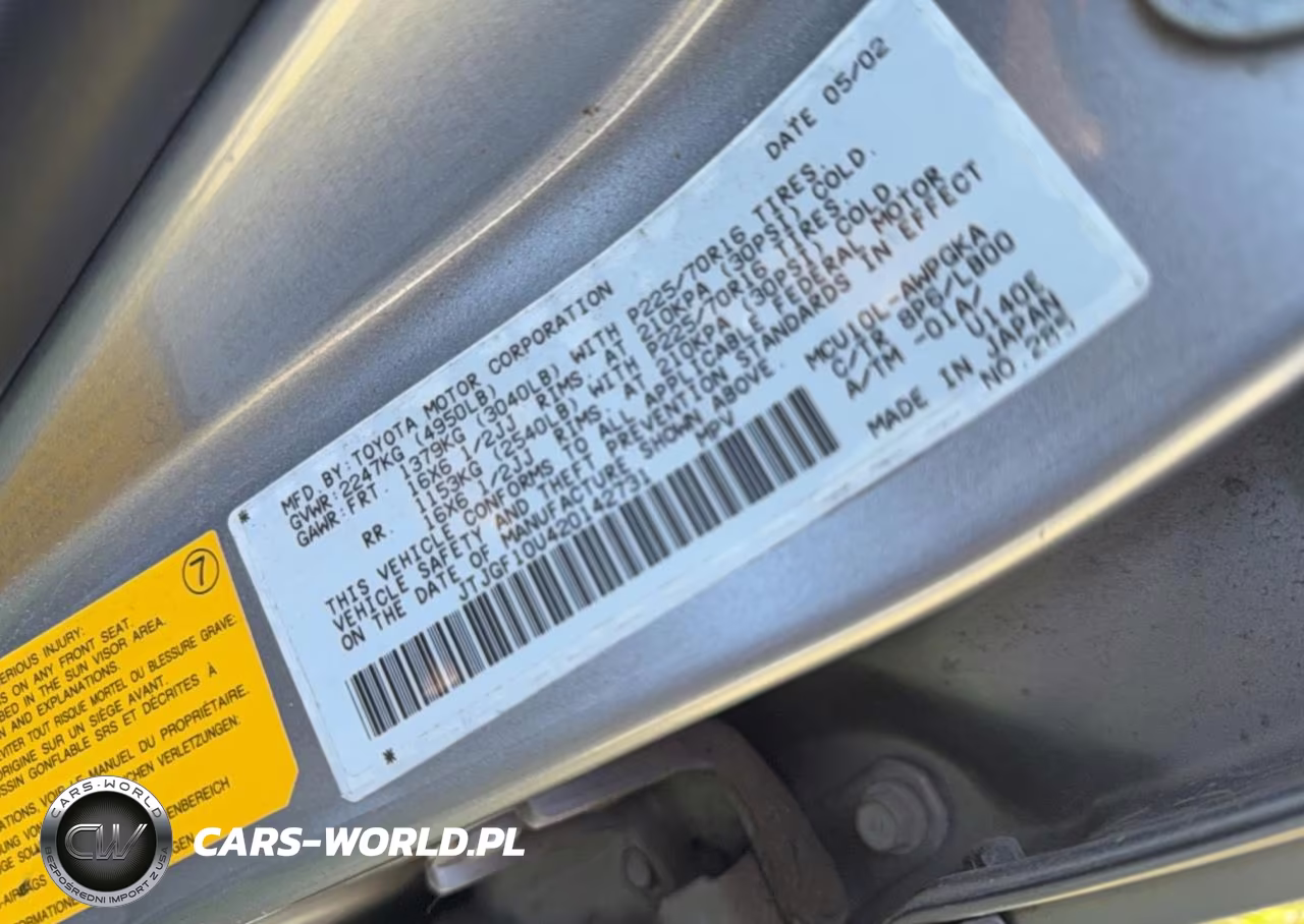 2002 Lexus Rx 300 VIN:JTJGF10U420142731 - 10