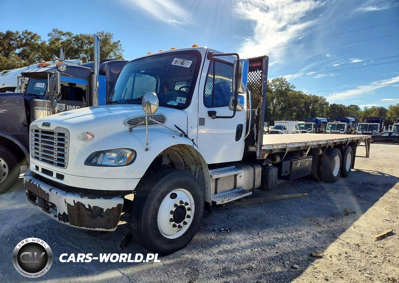 2018 Freightliner Business Class M2 Flatbed Truck VIN:1FVHCYFE8JHJG7088 - 1