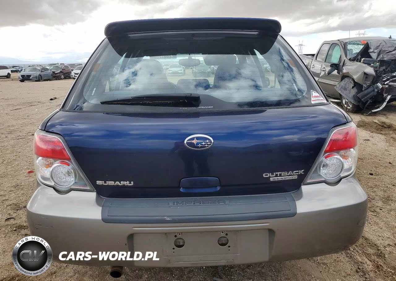2006 Subaru Impreza Outback Sport VIN:JF1GG68656H803697 - 6