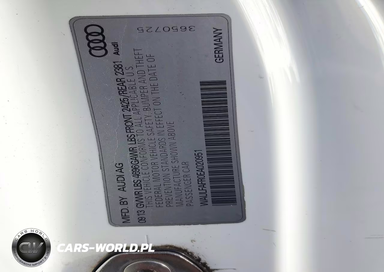2014 Audi A5 Premium Plus VIN:WAULFAFR0EA020951 - 12