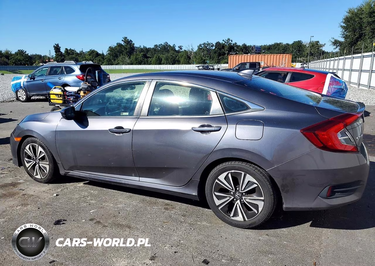 2018 Honda Civic Ex VIN:JHMFC1F32JX034814 - 2