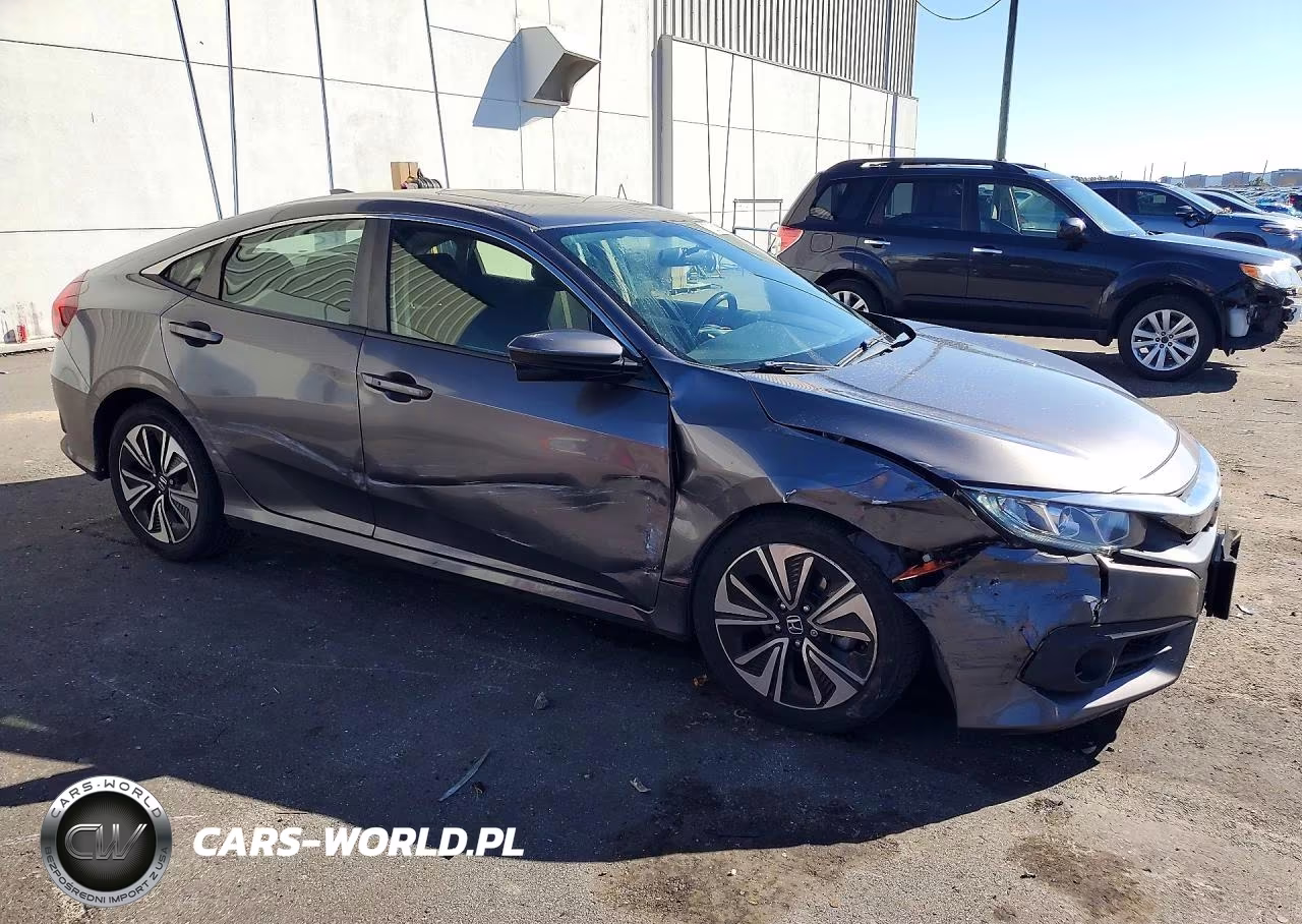 2018 Honda Civic Ex VIN:JHMFC1F32JX034814 - 4