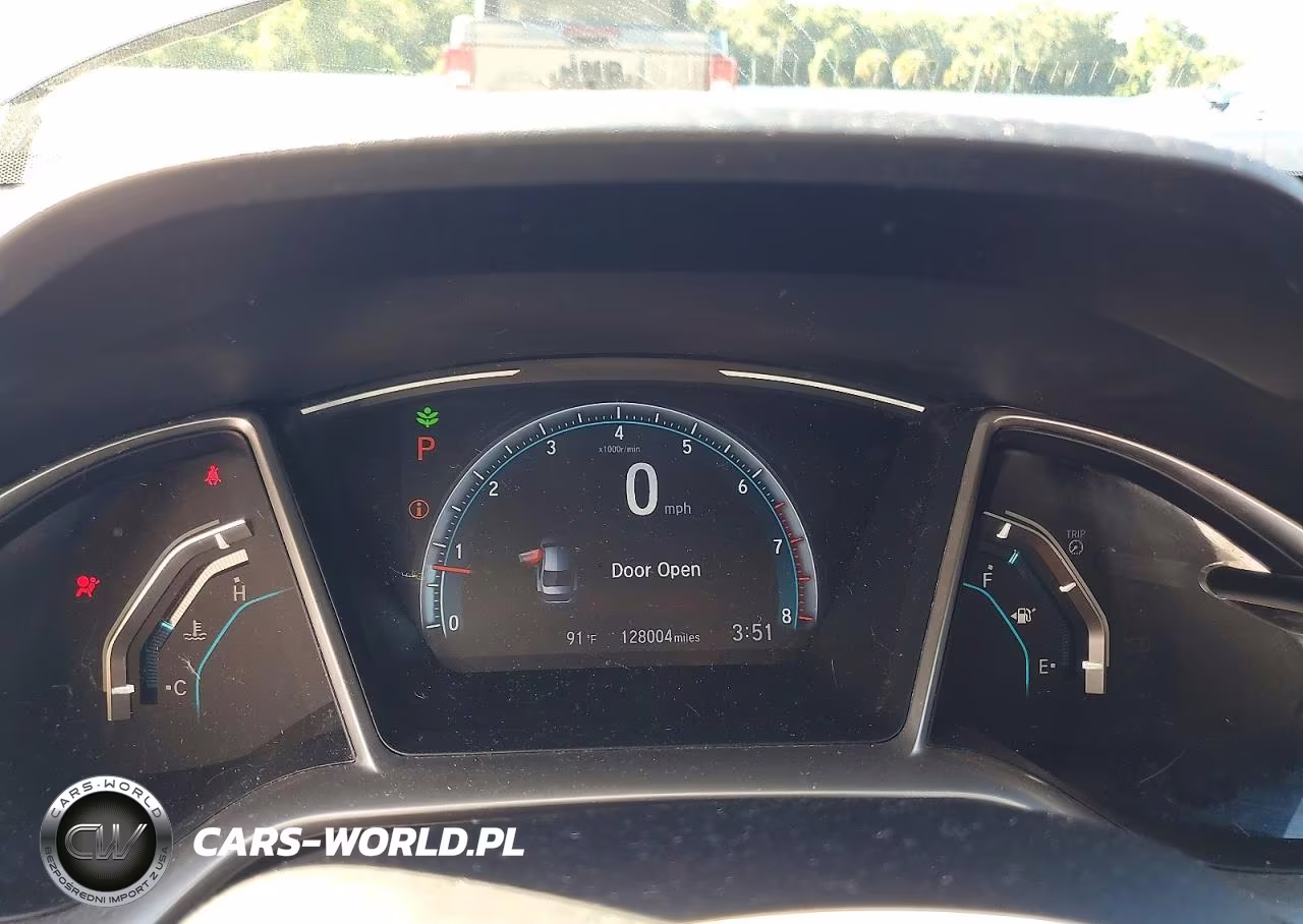 2018 Honda Civic Ex VIN:JHMFC1F32JX034814 - 9