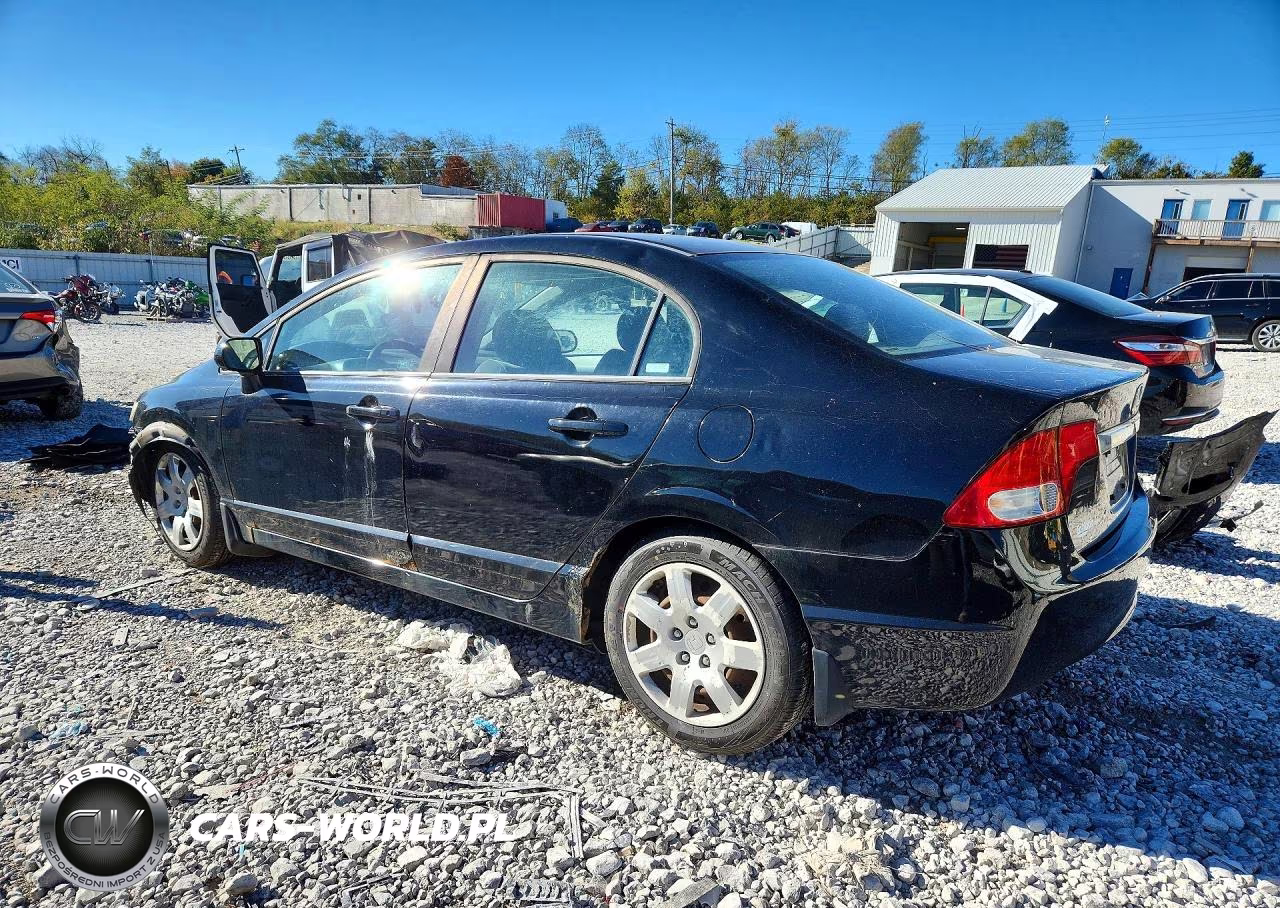 2009 Honda Civic Lx VIN:19XFA16569E038711 - 2