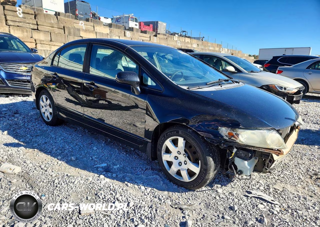 2009 Honda Civic Lx VIN:19XFA16569E038711 - 4