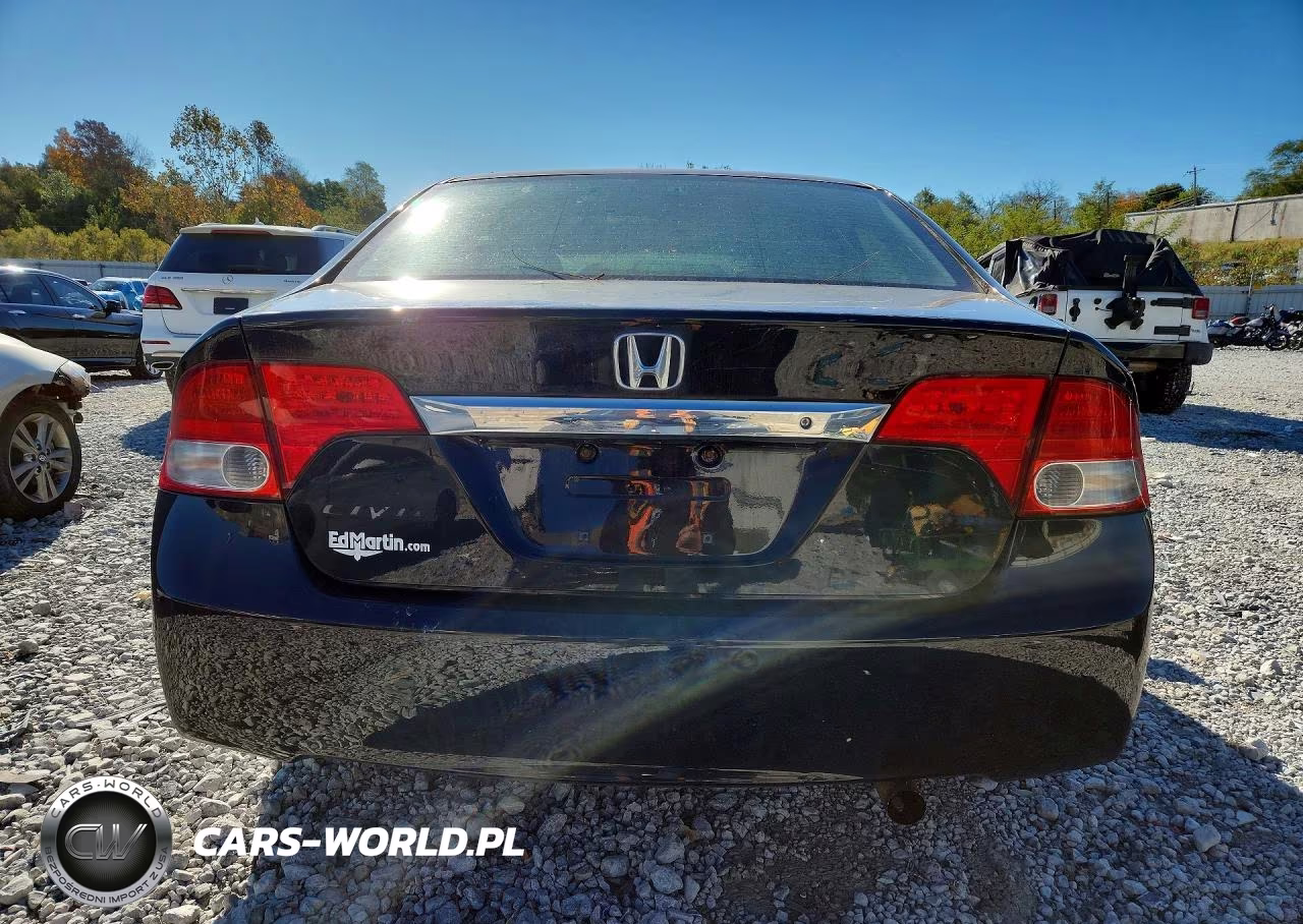 2009 Honda Civic Lx VIN:19XFA16569E038711 - 6