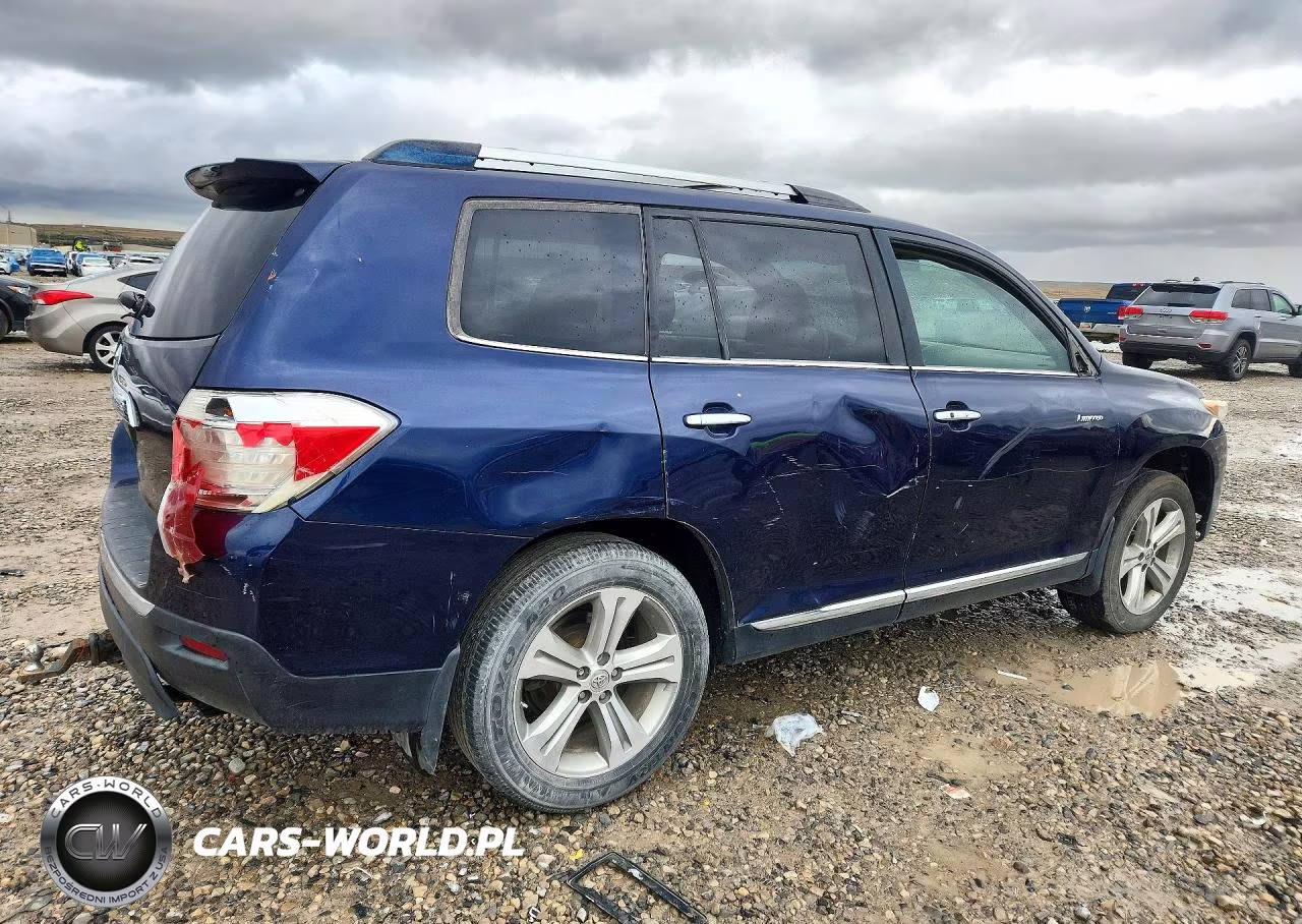 2012 Toyota Highlander Limited VIN:5TDYK3EH7CS081531 - 3