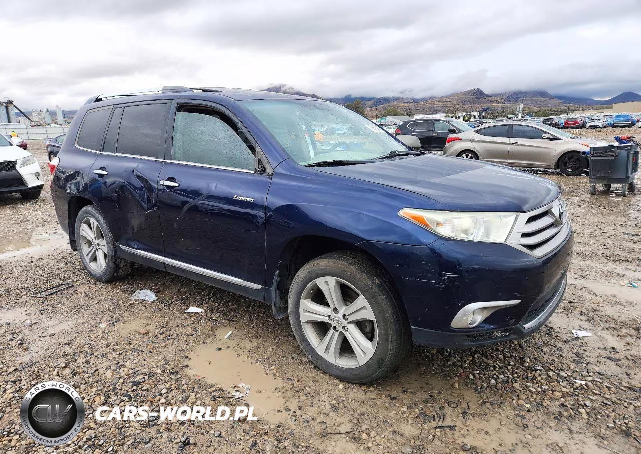 2012 Toyota Highlander Limited VIN:5TDYK3EH7CS081531 - 4