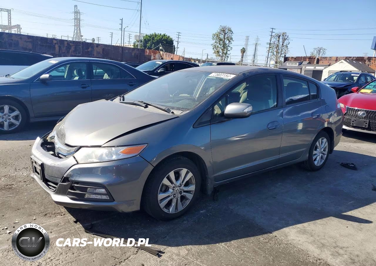 2014 Honda Insight Ex VIN:JHMZE2H76ES001976 - 1