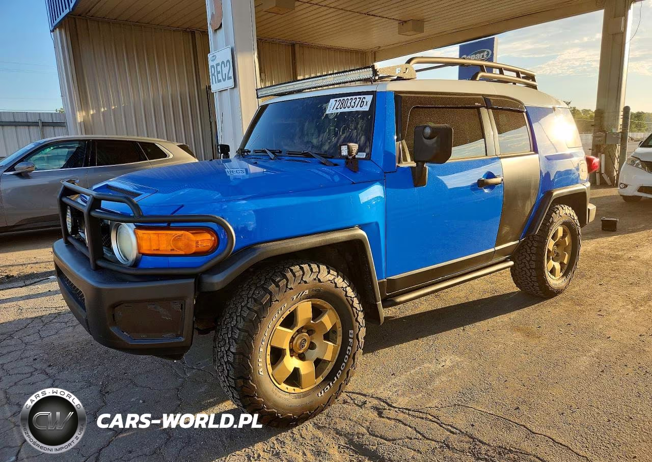 2007 Toyota Fj Cruiser Base VIN:JTEBU11F770007216 - 1