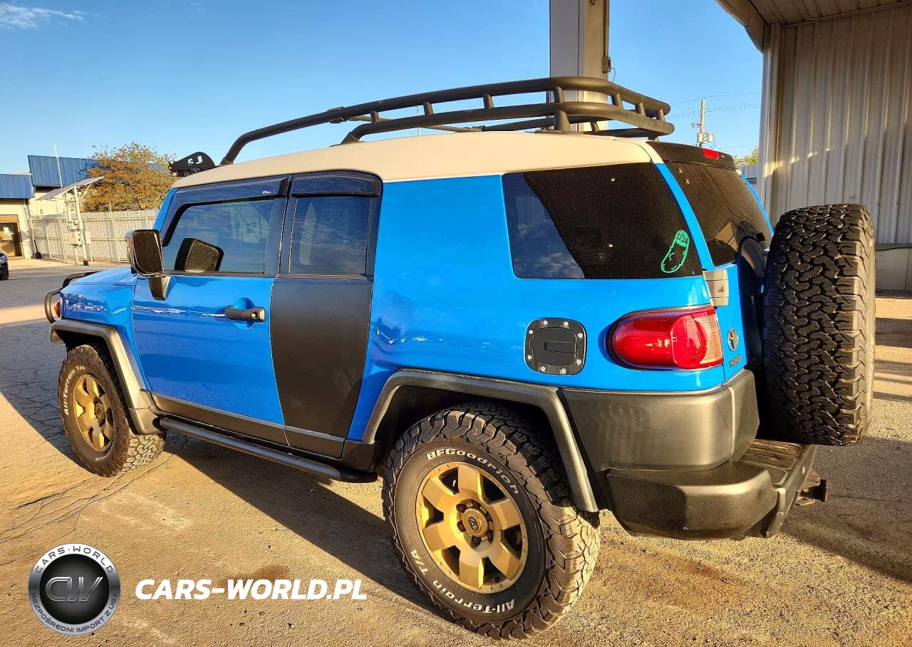 2007 Toyota Fj Cruiser Base VIN:JTEBU11F770007216 - 2