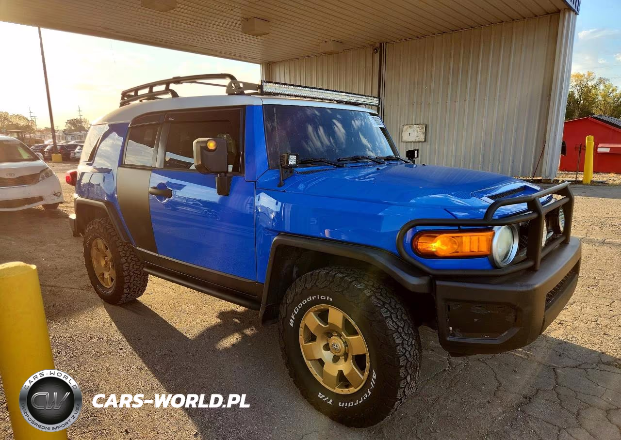 2007 Toyota Fj Cruiser Base VIN:JTEBU11F770007216 - 4