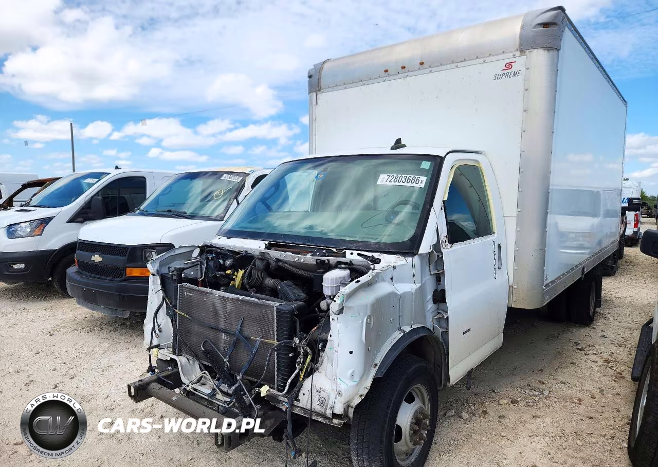 2019 Chevrolet Express G3500 Box Truck VIN:1HA3GTCG6KN004686 - 1