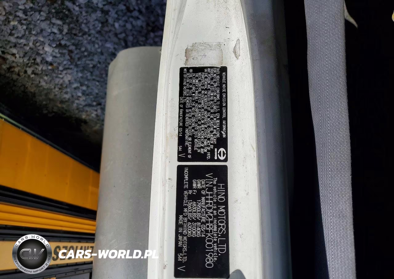 2015 Hino 195 Refrigerated Box Truck VIN:JHHRDM2H8FK001980 - 13