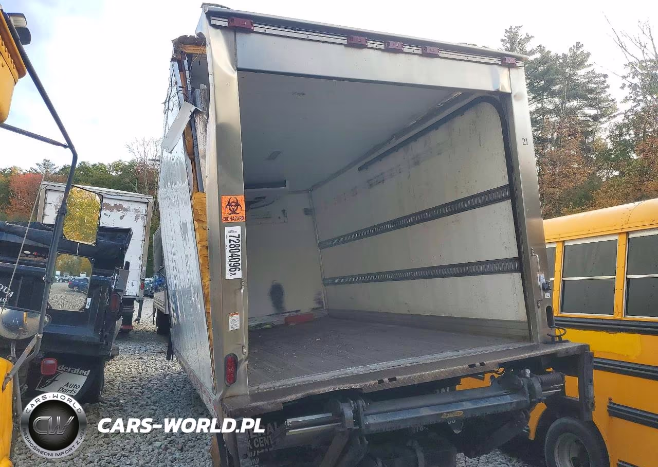 2018 Isuzu Npr Hd Refrigerated Box Truck VIN:54DC4W1BXJS803873 - 2