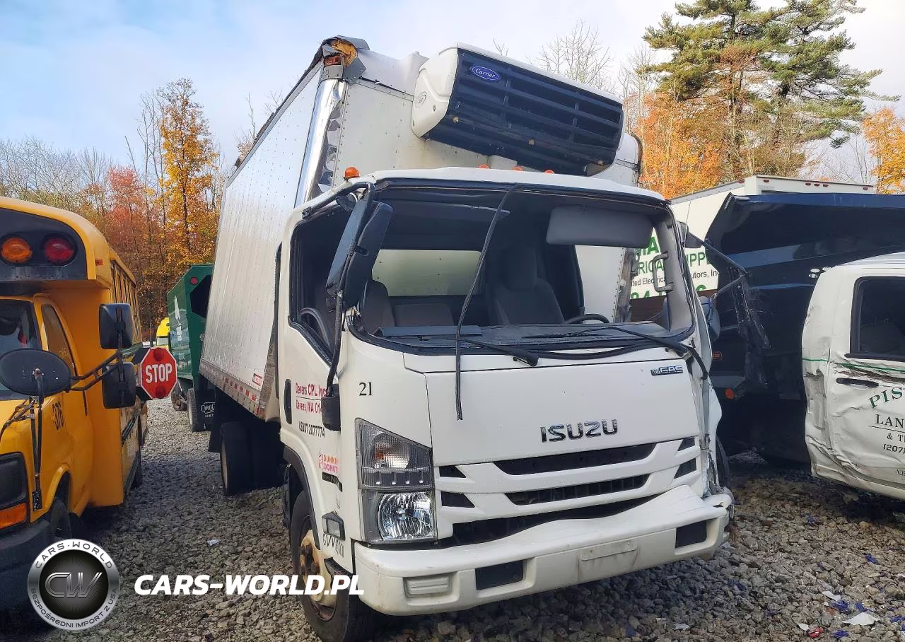 2018 Isuzu Npr Hd Refrigerated Box Truck VIN:54DC4W1BXJS803873 - 4