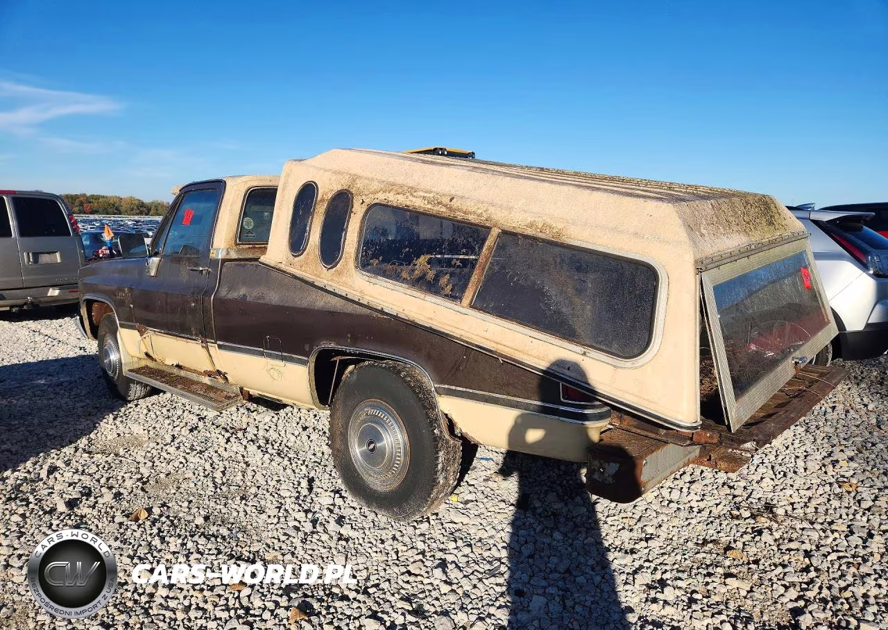 1985 Chevrolet C20 VIN:2GCGC24J4F1132518 - 2
