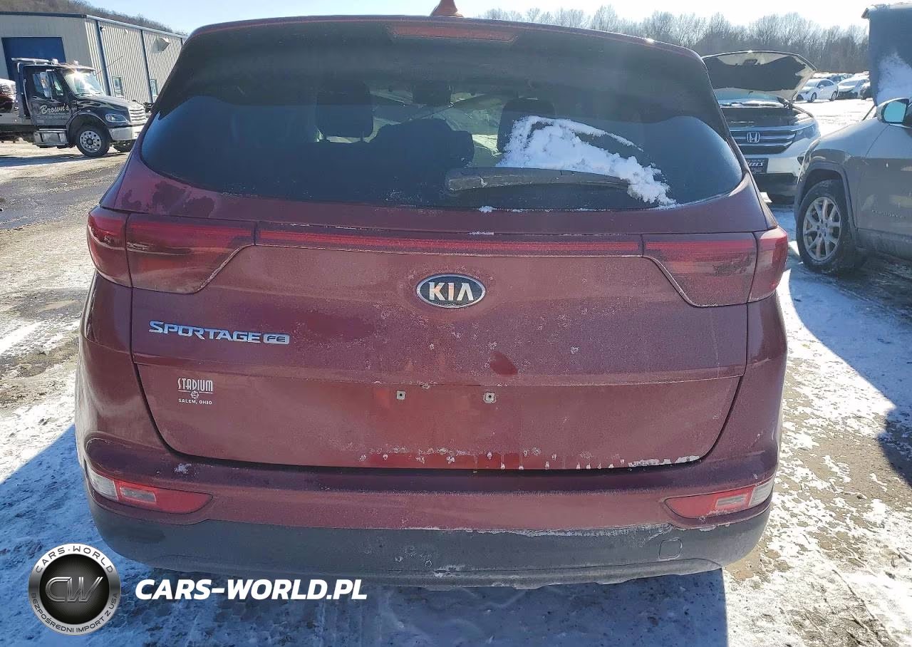 2018 Kia Sportage Lx VIN:KNDPM3AC9J7305597 - 6