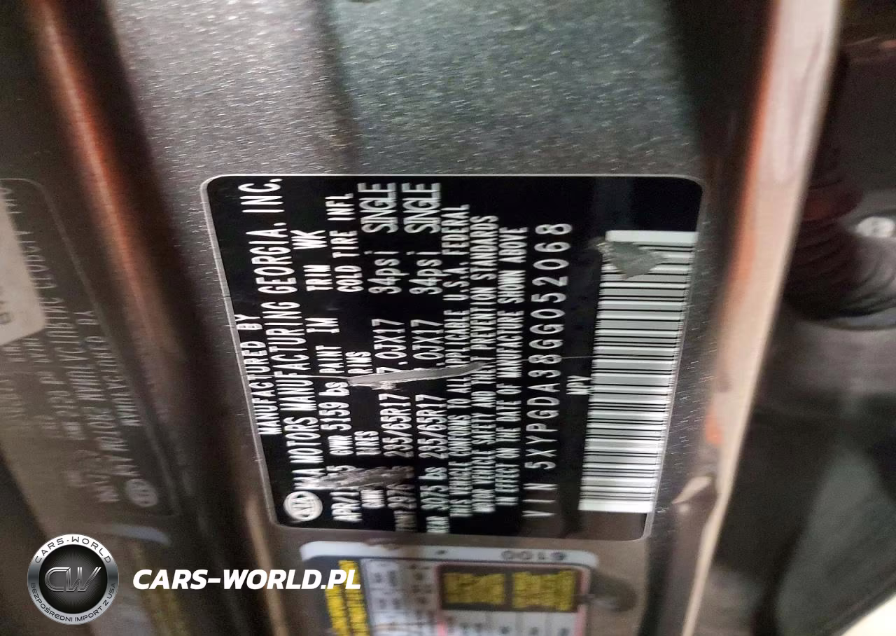 2016 Kia Sorento Lx VIN:5XYPGDA38GG052068 - 13