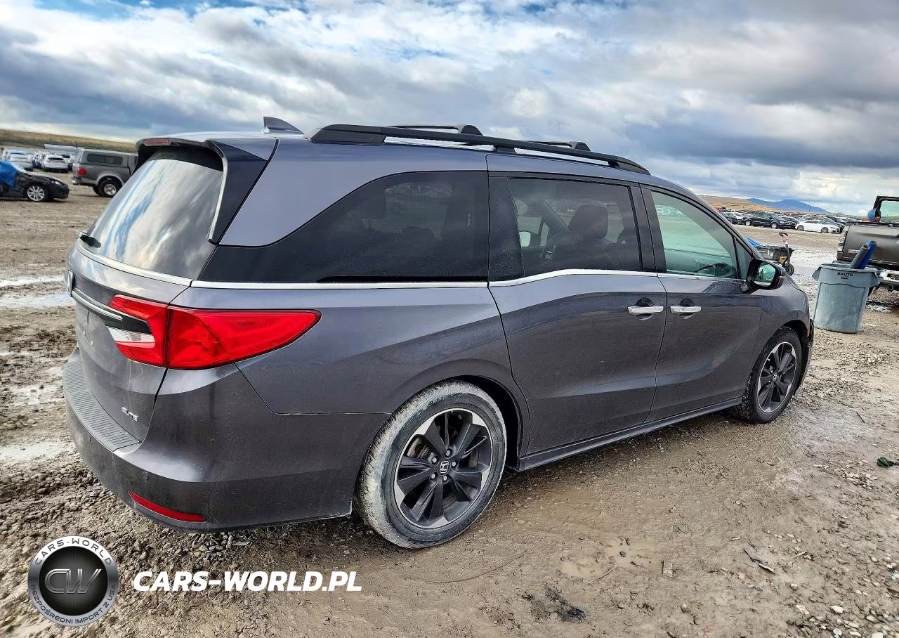 2022 Honda Odyssey Elite VIN:5FNRL6H91NB004605 - 3